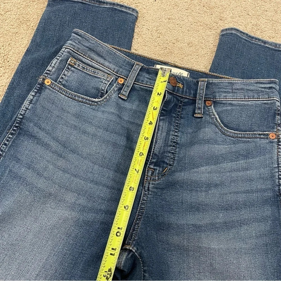 Madewell Stovepipe Jeans in Dearham Wash size 26 NC348 Holiday 2021 - Picture 9 of 15